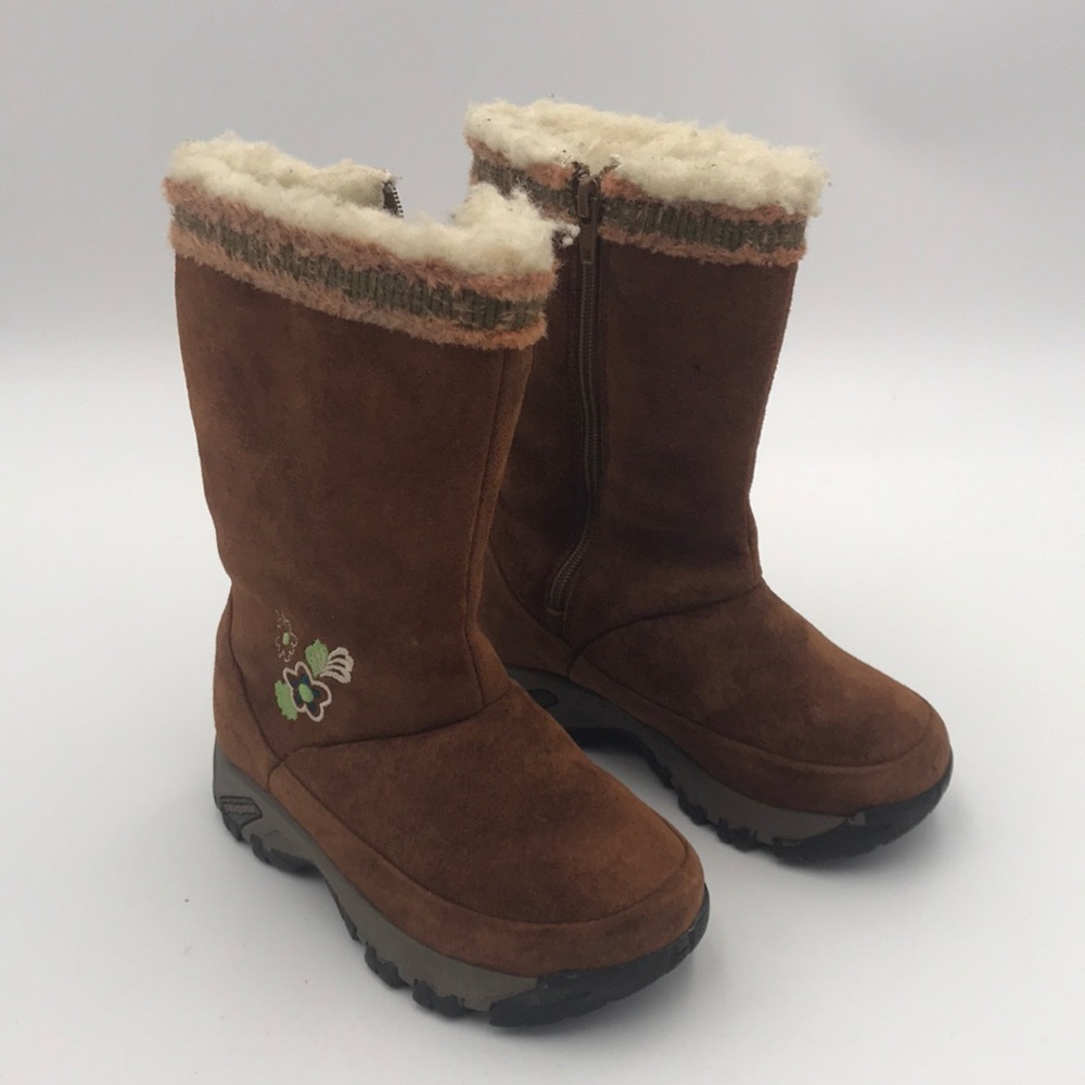 Patagonia Leather Boots (toddler size 10)